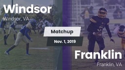 Matchup: Windsor  vs. Franklin  2019