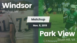 Matchup: Windsor  vs. Park View  2019