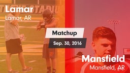 Matchup: Lamar  vs. Mansfield  2016