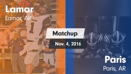 Matchup: Lamar  vs. Paris  2016