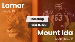 Matchup: Lamar  vs. Mount Ida  2017