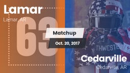Matchup: Lamar  vs. Cedarville  2017