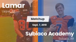 Matchup: Lamar  vs. Subiaco Academy 2018