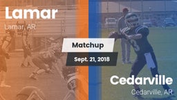 Matchup: Lamar  vs. Cedarville  2018