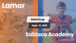 Matchup: Lamar  vs. Subiaco Academy 2019