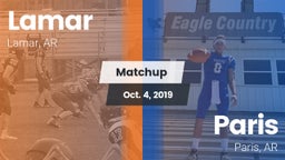 Matchup: Lamar  vs. Paris  2019