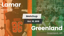 Matchup: Lamar  vs. Greenland  2019