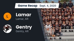 Recap: Lamar  vs. Gentry  2020