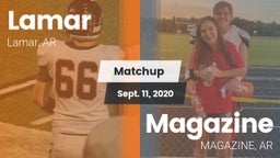 Matchup: Lamar  vs. Magazine  2020