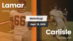 Matchup: Lamar  vs. Carlisle  2020