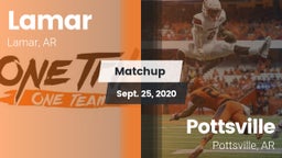 Matchup: Lamar  vs. Pottsville  2020