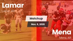 Matchup: Lamar  vs. Mena  2020