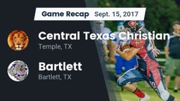 Recap: Central Texas Christian  vs. Bartlett  2017