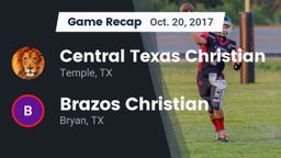 Recap: Central Texas Christian  vs. Brazos Christian  2017