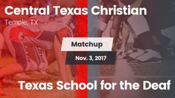 Matchup: Central Texas vs. Texas School for the Deaf 2017