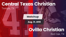 Matchup: Central Texas vs. Ovilla Christian  2018