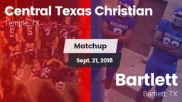 Matchup: Central Texas vs. Bartlett  2018