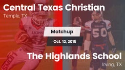 Matchup: Central Texas vs. The Highlands School 2018