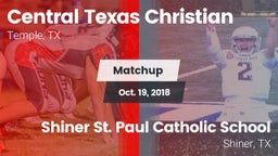 Matchup: Central Texas vs. Shiner St. Paul Catholic School 2018
