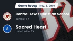 Recap: Central Texas Christian School vs. Sacred Heart  2019