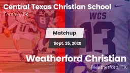 Matchup: Central Texas vs. Weatherford Christian  2020