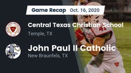 Recap: Central Texas Christian School vs. John Paul II Catholic  2020
