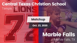 Matchup: Central Texas vs. Marble Falls  2020
