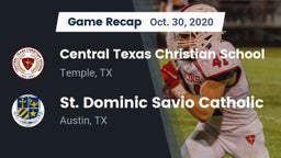 Recap: Central Texas Christian School vs. St. Dominic Savio Catholic  2020
