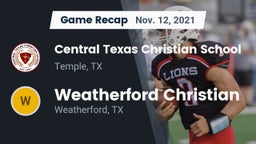 Recap: Central Texas Christian School vs. Weatherford Christian  2021