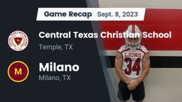 Recap: Central Texas Christian School vs. Milano  2023