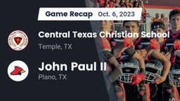 Recap: Central Texas Christian School vs. John Paul II  2023