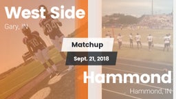 Matchup: West Side  vs. Hammond  2018