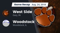 Recap: West Side  vs. Woodstock  2018