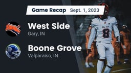 Recap: West Side  vs. Boone Grove  2023