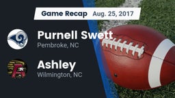 Recap: Purnell Swett  vs. Ashley  2017