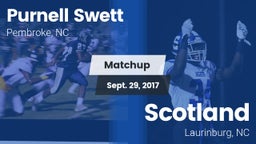 Matchup: Swett  vs. Scotland  2017