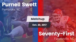 Matchup: Swett  vs. Seventy-First  2017