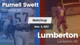 Matchup: Swett  vs. Lumberton  2017