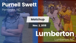 Matchup: Swett  vs. Lumberton  2018