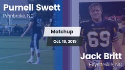 Matchup: Swett  vs. Jack Britt  2019