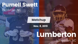 Matchup: Swett  vs. Lumberton  2019