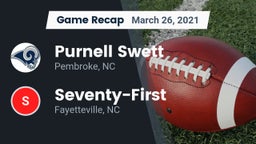 Recap: Purnell Swett  vs. Seventy-First  2021