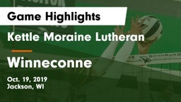 Kettle Moraine Lutheran  vs Winneconne  Game Highlights - Oct. 19, 2019