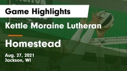 Kettle Moraine Lutheran  vs Homestead  Game Highlights - Aug. 27, 2021