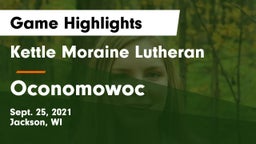 Kettle Moraine Lutheran  vs Oconomowoc  Game Highlights - Sept. 25, 2021
