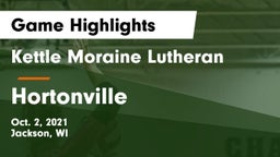 Kettle Moraine Lutheran  vs Hortonville Game Highlights - Oct. 2, 2021