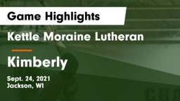 Kettle Moraine Lutheran  vs Kimberly  Game Highlights - Sept. 24, 2021