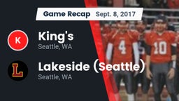 Recap: King's  vs. Lakeside  (Seattle) 2017