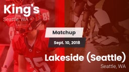 Matchup: King's High vs. Lakeside  (Seattle) 2018