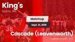 Matchup: King's High vs. Cascade  (Leavenworth) 2018
